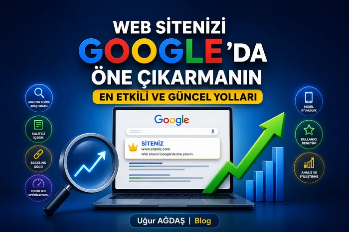 Dijital Arenada Öne Çıkmak: Google'da Yüksek Görünürlük İçin Anahtar Stratejiler