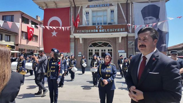 Yenişehir'den Yükselen Melodiler: Kadınlar Bandosu 19 Mayıs'a Damga Vurdu