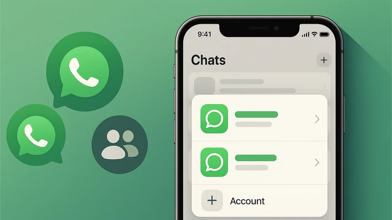 iOS Kullanıcıları İçin Mesajlaşmada Devrim: WhatsApp Çoklu Hesap Desteği Resmen Yayınlandı