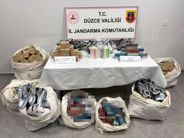 Düzce'de Kaçakçılık Operasyonu