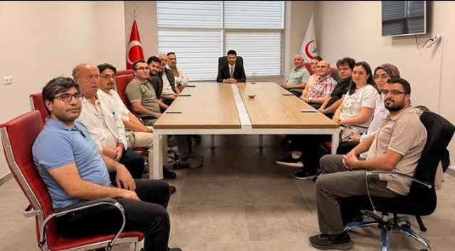 Erzincan Mengücek Gazi Hastanesi'nde dahiliye klinikleri başhekimle değerlendirildi