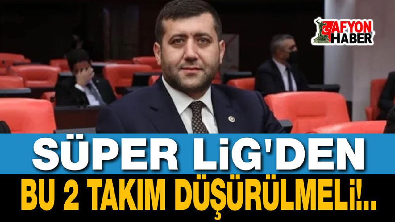 Bu iki takım Süper Ligden düşürülmeli!..