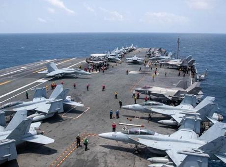 ABD'den Orta Doğu'ya yeni uçak gemisi! | USS George Washington göreve başladı