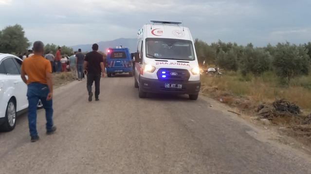 Manisa Saruhanlı'da kamyonetle çarpışan motosiklet sürücüsü Doğan Güleç öldü