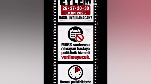 Hekim Birliği Sendikası, 26-30 Ekim'de normal poliklinikte en az 10 dakika ayıracak